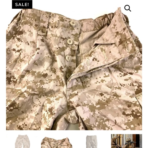 Men's Flame Resistant Cargo Pants - Tan - Picture 4 of 12